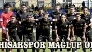 AKHİSARSPOR MAĞLUP OLDU