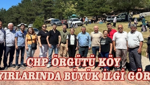CHP Örgütü Köy Hayırlarında Büyük İlgi Gördü