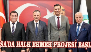 Manisa'da Halk Ekmek Projesi Başlıyor