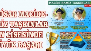 AKHİSAR MACİDE-RAMİZ TAŞKINLAR FEN LİSESİNDE BÜYÜK BAŞARI