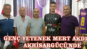 Genç Yetenek Mert Akdeniz Akhisargücü'nde