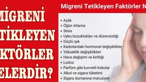 MİGRENİ TETİKLEYEN FAKTÖRLER NELERDİR?