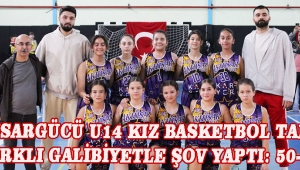 Akhisargücü U14 Kız Basketbol Takımı Farklı Galibiyetle Şov Yaptı: 50-22