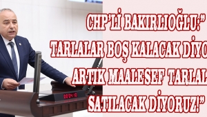 CHP’li Bakırlıoğlu:” Bu bütçeyle, bu borç nasıl kapanacak?”