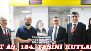 PTT AŞ, 184. YAŞINI KUTLADI