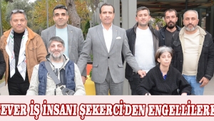 Hayırsever İş İnsanı Şekerci'den Engellilere Umut