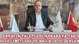 Esnafın Talepleri Ankara'ya Taşındı: Kredi Limitleri ve Bağ-Kur Düzenlemeleri