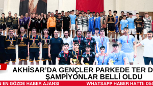 Akhisar’da Gençler Parkede Ter Döktü: Şampiyonlar Belli Oldu