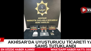 Akhisar'da Uyuşturucu Ticareti Yapan Şahıs Tutuklandı