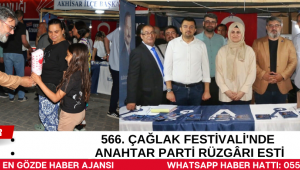 Anahtar Parti, Akhisar’da Festival Coşkusuna Ortak Oldu