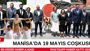 Manisa’da 19 Mayıs Coşkusu