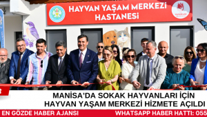 Manisa’da Sokak Hayvanları İçin Hayvan Yaşam Merkezi Hizmete Açıldı