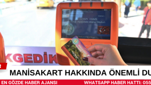 ManisaKart Hakkında Önemli Duyuru