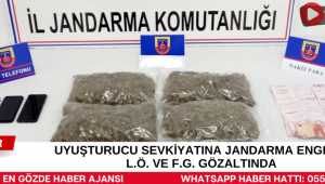 Uyuşturucu Sevkiyatına Jandarma Engeli: L.Ö. ve F.G. Gözaltında