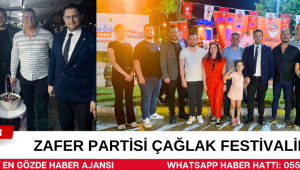 Zafer Partisi Çağlak Festivalinde 