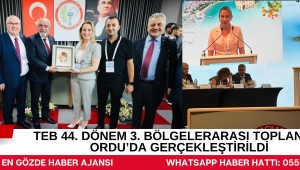 Türk Eczacıları Birliği 44. Dönem 3. Bölgelerarası Toplantısı Ordu’da Gerçekleştirildi