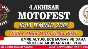Akhisar 4. Motofest Başlıyor: Motosiklet ve Müzik Tutkunları Bu Festivalde Buluşuyor!