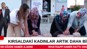 KIRSALDAKİ KADINLAR ARTIK DAHA BİLİNÇLİ