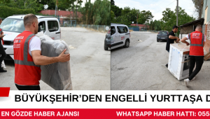 Büyükşehir'den Engelli Yurttaşa Destek
