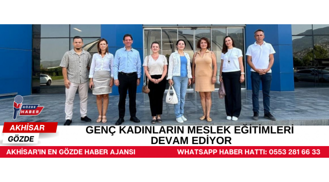 Genç Kadınların Meslek Eğitimleri Devam Ediyor