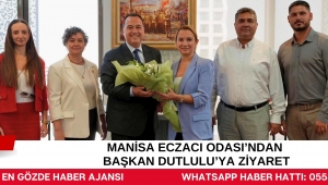 Manisa Eczacı Odası’ndan Başkan Dutlulu’ya Ziyaret