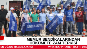 MEMUR SENDİKALARINDAN HÜKÜMETE ZAM TEPKİSİ 