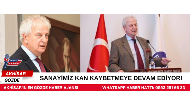 SANAYİMİZ KAN KAYBETMEYE DEVAM EDİYOR!