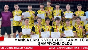 Manisa Erkek Voleybol Takımı Türkiye Şampiyonu Oldu