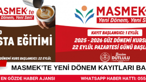MASMEK’te Yeni Dönem Kayıtları Başladı