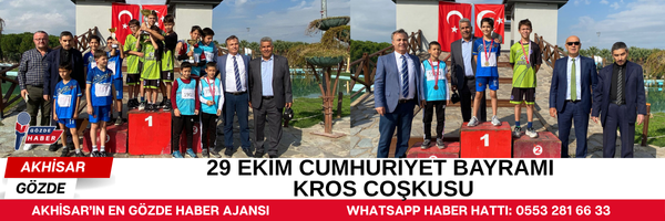 29 EKİM CUMHURİYET BAYRAMI KROS COŞKUSU