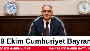 29 Ekim Cumhuriyet Bayramı Mesajı 