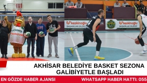 Akhisar Belediye Basket Sezona Galibiyetle Başladı