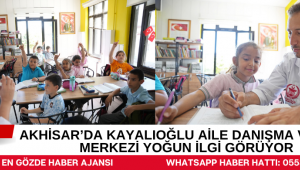 AKHİSAR’DA KAYALIOĞLU AİLE DANIŞMA VE ETÜT MERKEZİ YOĞUN İLGİ GÖRÜYOR