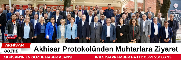 Akhisar Protokolünden Muhtarlara Ziyaret