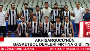 Akhisargücü’nün Basketbol Devleri Fırtına Gibi: 79-107