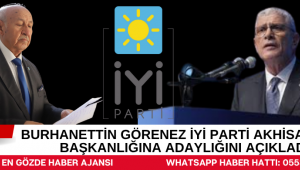 Burhanettin Görenez İYİ Parti Akhisar İlçe Başkanlığına Adaylığını Açıkladı