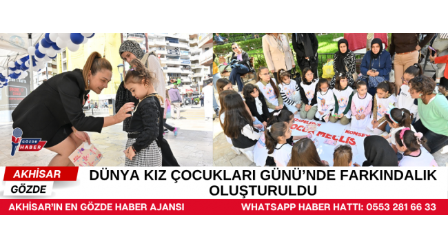 Dünya Kız Çocukları Günü’nde Farkındalık Oluşturuldu