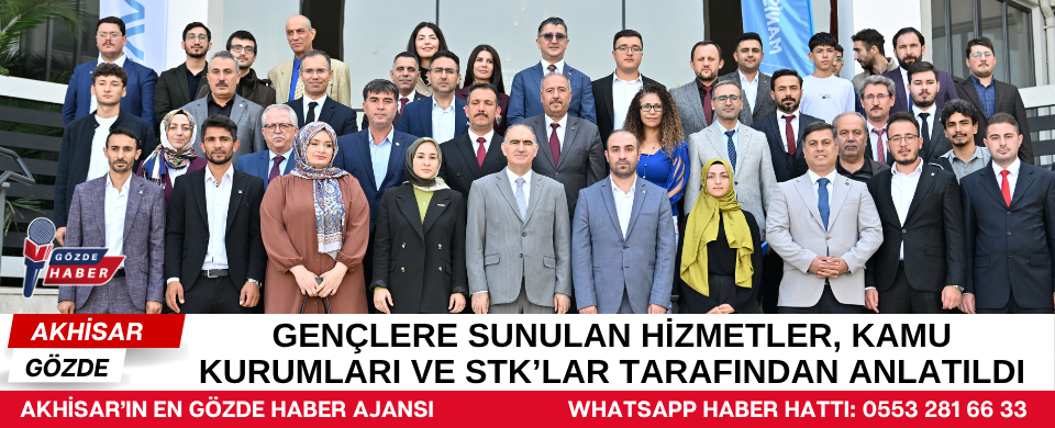 Gençlere sunulan hizmetler, kamu kurumları ve STK’lar tarafından anlatıldı