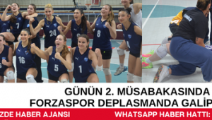 GÜNÜN 2. MÜSABAKASINDA FORZA SPOR DEPLASMANDA GALİP GELDİ