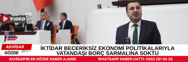 İKTİDAR BECERİKSİZ EKONOMİ POLİTİKALARIYLA VATANDAŞI BORÇ SARMALINA SOKTU