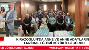 Kirazoğlun’da Anne ve Anne Adaylarına Emzirme Eğitimi Büyük İlgi Gördü