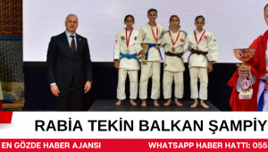 RABİA TEKİN BALKAN ŞAMPİYONU