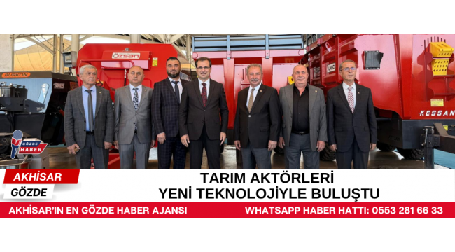 Tarım aktörleri yeni teknolojiyle buluşt