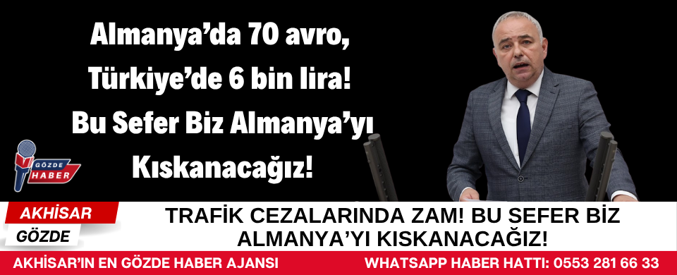 Trafik Cezalarında Zam! Bu sefer Biz Almanya’yı Kıskanacağız!
