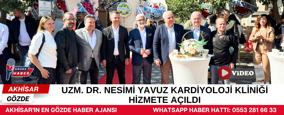 Uzm. Dr. Nesimi Yavuz Kardiyoloji Kliniği Hizmete Açıldı