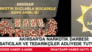 Akhisar’da Narkotik Darbesi: Satıcılar ve Tedarikçiler Adliyede Tutuklandı