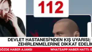 DEVLET HASTANESİ’NDEN KIŞ UYARISI: “SOBA ZEHİRLENMELERİNE DİKKAT EDELİM”