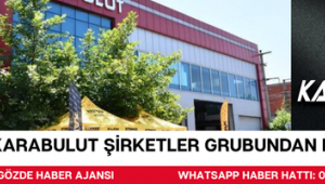 KARABULUT ŞİRKETLER GRUBUNDAN DUYURULUR  