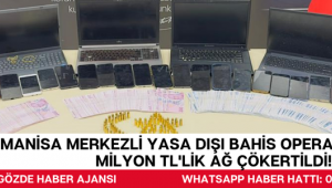 Manisa Emniyetinden Büyük Darbe: 420 Hesap ve 16 Kripto Cüzdanına Bloke!