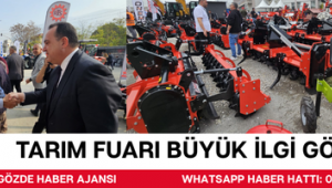 TARIM FUARI BÜYÜK İLGİ GÖRDÜ